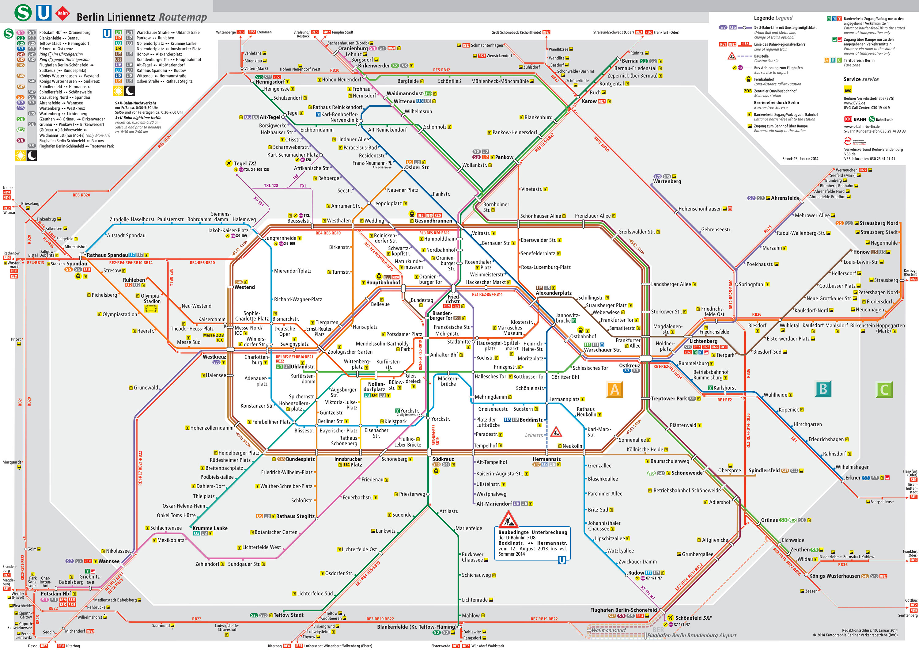 Metrô de Berlim: preços, horários, linhas e outras dicas